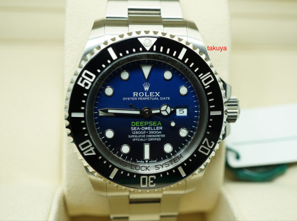 BRAND NEW Rolex 126660 DEEPSEA D-BLUE DIAL JAMES CAMERON NEW MODEL COMPLETE SET