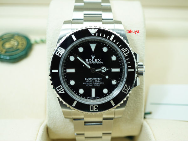 BRAND NEW Rolex 114060 SUBMARINER CERAMIC NO DATE RANDOM SERIAL 2019 FULL SET