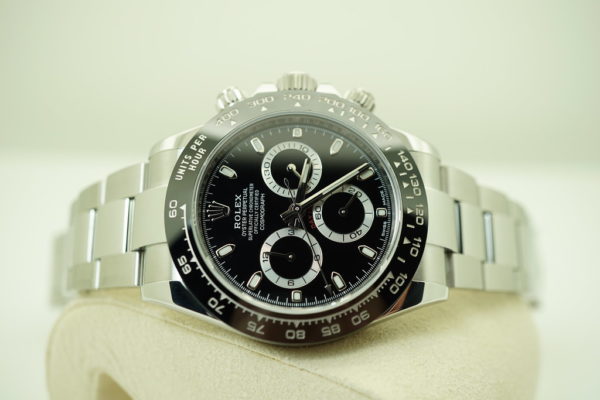 Rolex 116500LN COSMOGRAPH DAYTONA CERAMIC BEZEL BLACK DIAL WARRANTY FULL SET