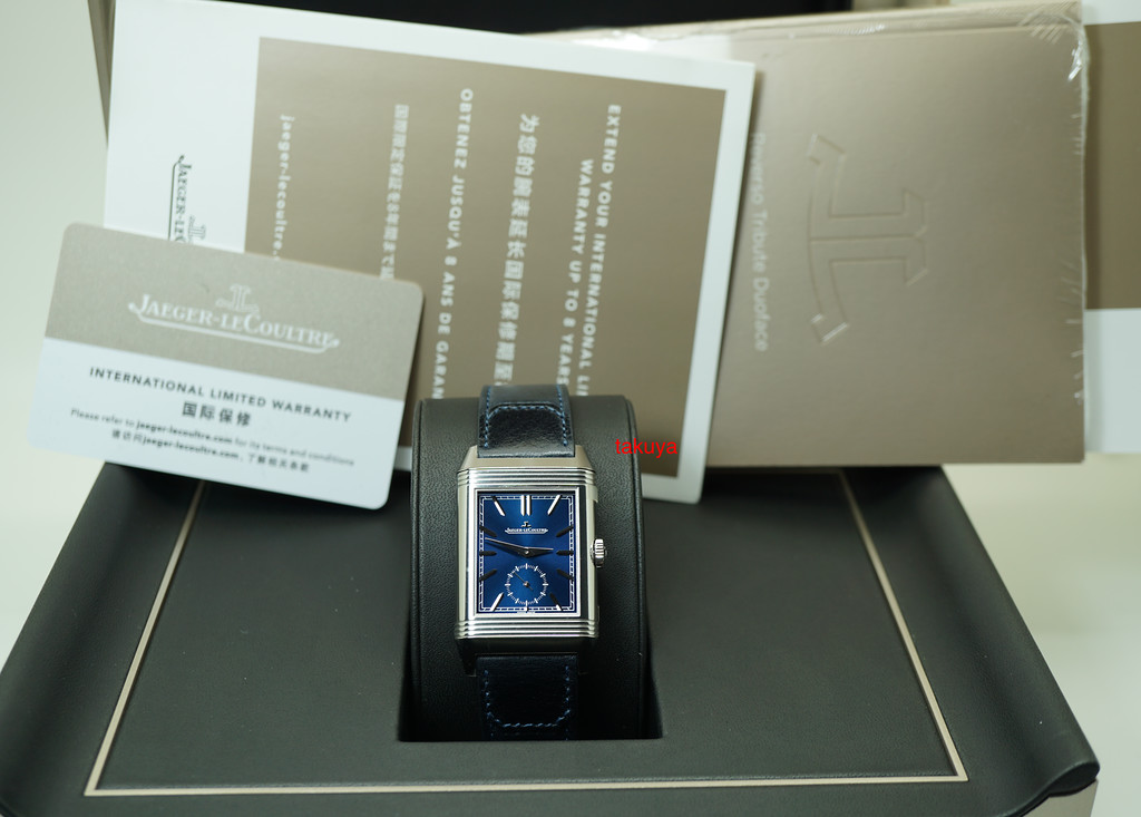 BRAND NEW Jaeger LeCoultre REVERSO TRIBUTE DUOFACE Q3988482 2020