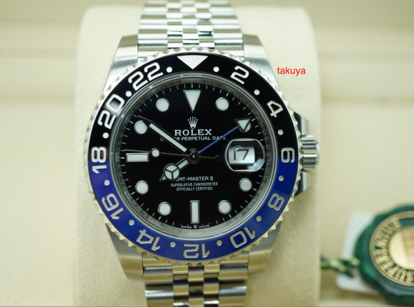 BRAND NEW Rolex 126710BLNR GMT MASTER 2 BLACK BLUE JUBILEE BAND SEALED 2019 FULL SET