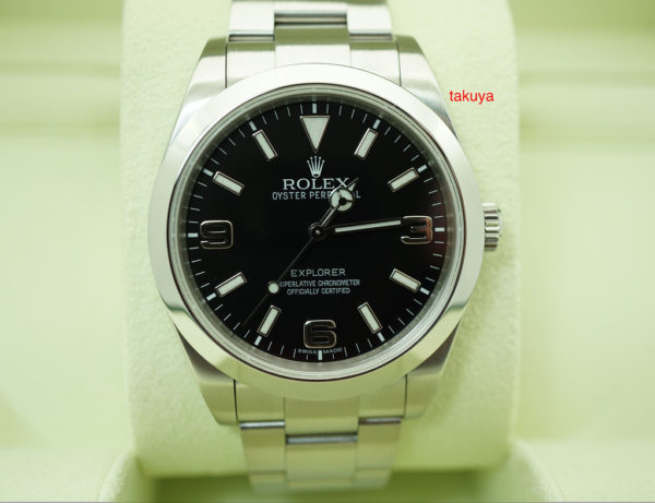 Rolex 214270 EXPLORER I 39MM SS RANDOM SERIAL MK1 DIAL BOXES PAPERS