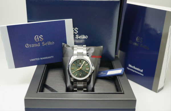 BRAND NEW GRAND SEIKO Four Seasons SUMMER HI-BEAT SBGH271 GREEN DIAL 2020 FULL SET