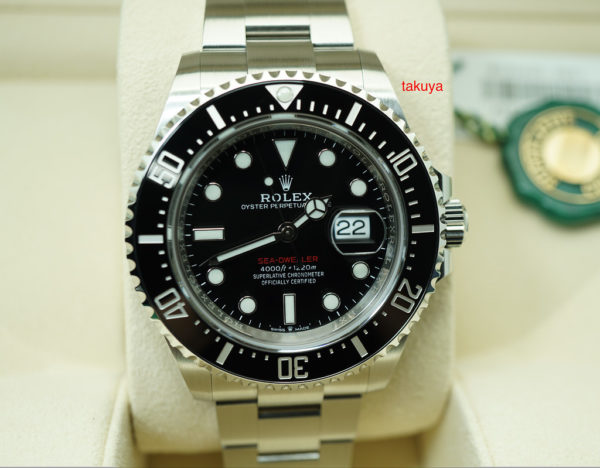 BRAND NEW Rolex 126600 SEA-DWELLER 43MM CYCLOPS RED TEXT 50 ANNIVERSARY 2020 FULL SET