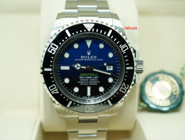 BRAND NEW Rolex 126660 DEEPSEA D-BLUE DIAL JAMES CAMERON NEW MODEL COMPLETE SET