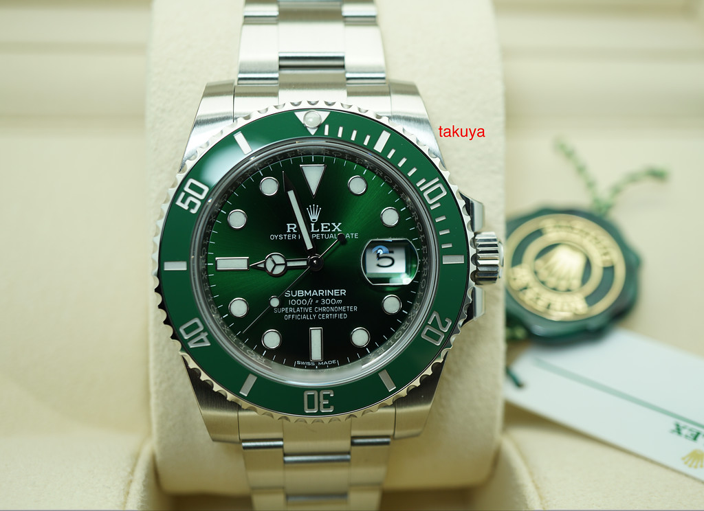 2020 MINT Rolex Submariner Hulk 116610LV Green 40mm Ceramic Watch