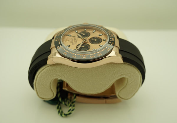 BRAND NEW Rolex 116515LN ROSE GOLD DAYTONA OYSTERFLEX PINK BLACK DIAL 2020 FULL SET - Image 4