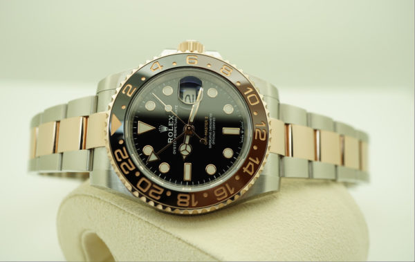 BRAND NEW Rolex 126711CHNR GMT MASTER II ROSE GOLD STEEL ROOTBEER 2020 COMPLETE SET