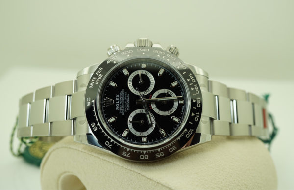 BRAND NEW Rolex 116500LN COSMOGRAPH DAYTONA CERAMIC BEZEL BLACK DIAL 2020 FULL SET