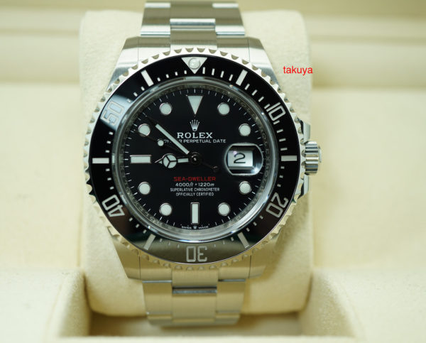 MINT Rolex 126600 SEA-DWELLER 43 CYCLOP RED TEXT 2019 WARRANTY FULL SET