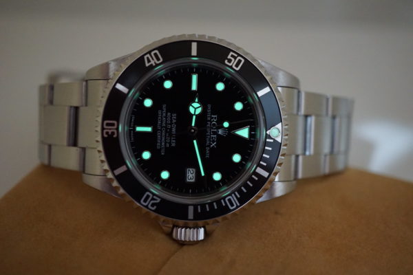 Rolex 16600 SEA-DWELLER K SERIAL STAINLESS STEEL 40MM BOXES PAPERS
