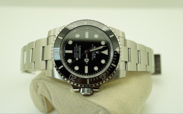 MINT Rolex 114060 SUBMARINER CERAMIC NO DATE 2020 WARRANTY COMPLETE SET