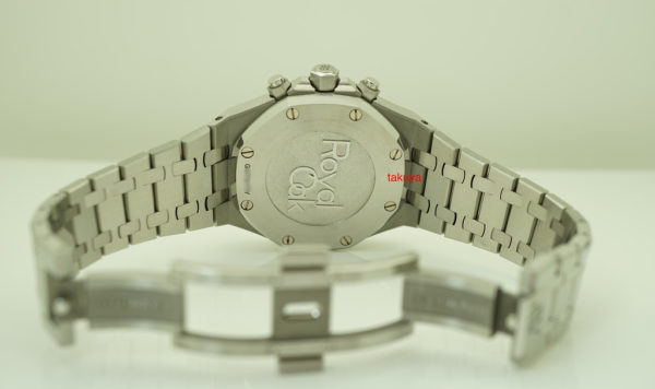 Audemars PIGUET ROYAL OAK CHRONOGRAPH 26315ST BLUE SILVER DIAL 2019 COMPLETE SET