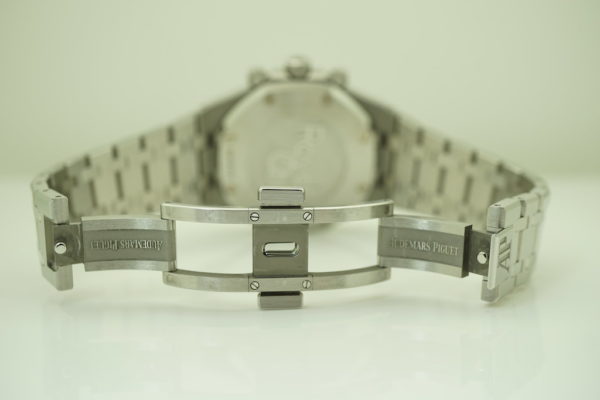 Audemars PIGUET ROYAL OAK CHRONOGRAPH 26315ST BLUE SILVER DIAL 2019 COMPLETE SET