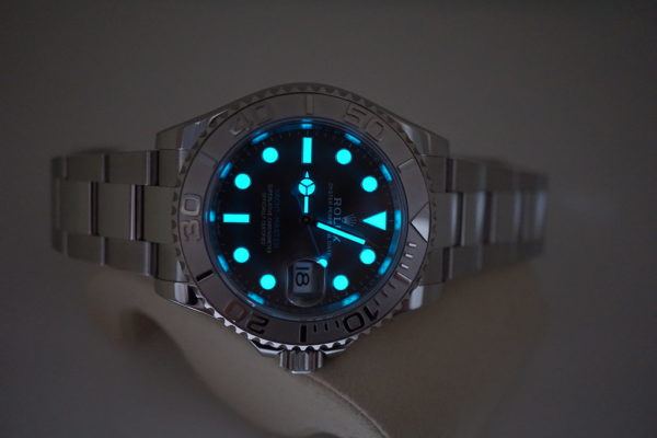Rolex 126622 YACHTMASTER PLATINUM BEZEL DARK RHODIUM DIAL 40MM 2020 NEW MODEL