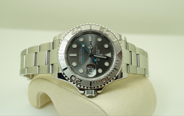 Rolex 126622 YACHTMASTER PLATINUM BEZEL DARK RHODIUM DIAL 40MM 2020 NEW MODEL