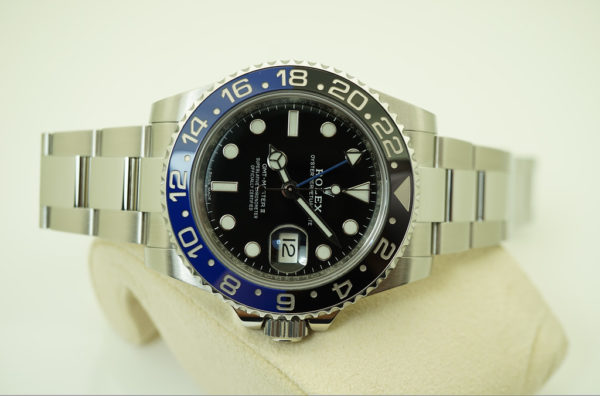 Rolex 116710BLNR GMT MASTER II BLACK BLUE RANDOM SERIAL 2018 WARRANTY FULL SET