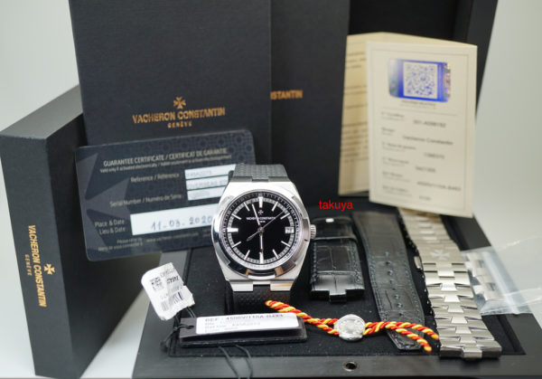 Vacheron CONSTANTIN OVERSEAS 4500V/110A-B483 BLACK DIAL 41MM 2020 COMPLETE SET