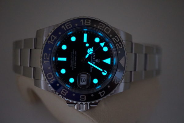 Rolex 116710BLNR GMT MASTER II BLACK BLUE RANDOM SERIAL 2018 WARRANTY FULL SET