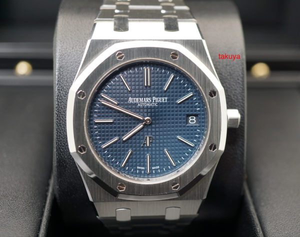 Audemars PIGUET ROYAL OAK JUMBO ULTRA THIN 15202ST BLUE J SERIES WARRANTY