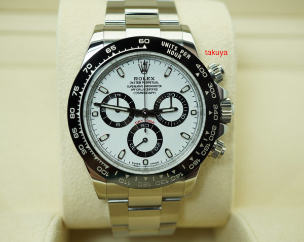 Rolex 116500LN COSMOGRAPH DAYTONA CERAMIC BEZEL WHITE DIAL WARRANTY FULL SET