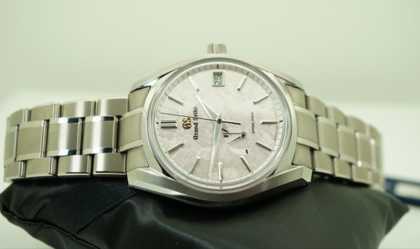 Brand New Grand Seiko SBGA413 SPRING DRIVE TITANIUM FOUR SEASONS SPRING 2020 FULL SET