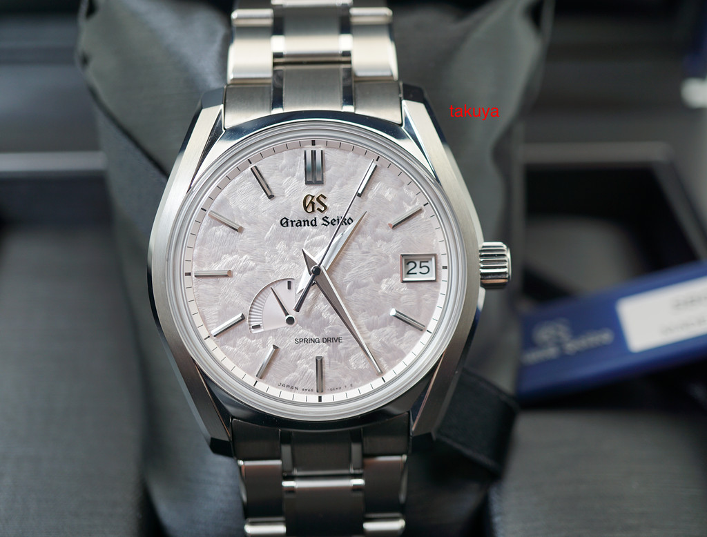 Brand New Grand Seiko SBGA413 SPRING DRIVE TITANIUM FOUR SEASONS SPRING  2020 FULL SET - Takuya Watches