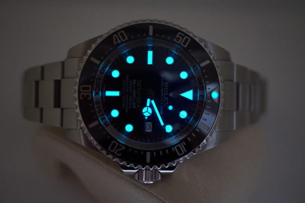 Rolex 116660 DEEPSEA D-BLUE DIAL JAMES CAMERON 2017 WARRANTY FULL SET