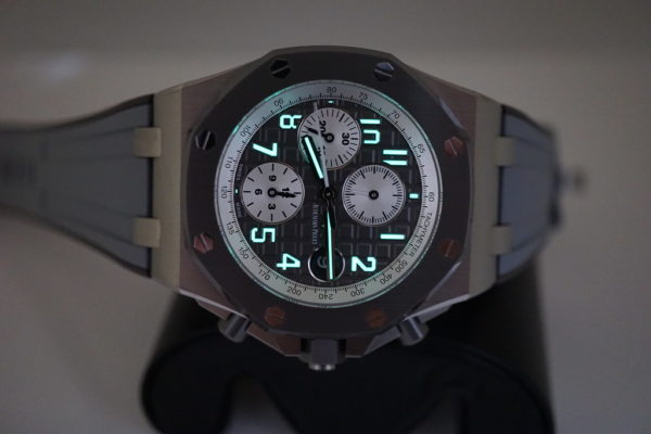 Audemars PIGUET ROYAL OAK OFFSHORE GHOST TITANIUM GREY CERAMIC 42MM 26470IO 2019