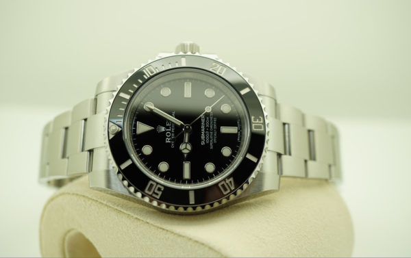 MINT Rolex 114060 SUBMARINER CERAMIC NO DATE 2020 WARRANTY COMPLETE SET