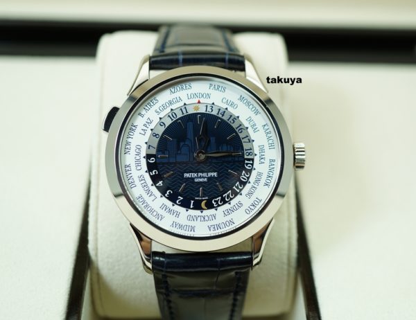 BRAND NEW Patek PHILIPPE 5230G NEW YORK 2017 LIMITED EDITION 18K WHITE GOLD WORLD TIME FULL SET