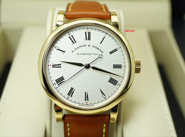 A. Lange & Sohne RICHARD LANGE 18K YELLOW GOLD 232.021 FULL SET