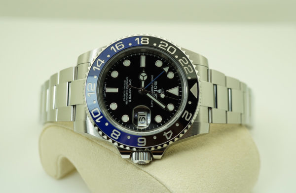 Rolex 116710BLNR GMT MASTER II BLACK BLUE BATMAN 2018 WARRANTY FULL SET - Image 9