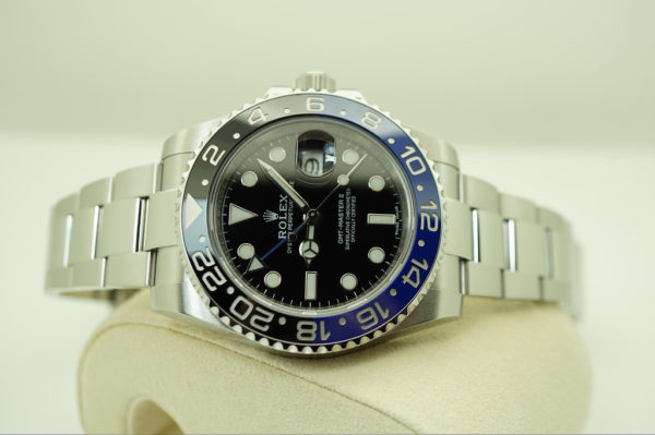 Rolex 116710BLNR GMT MASTER II BLACK BLUE BATMAN 2018 WARRANTY FULL SET - Image 10