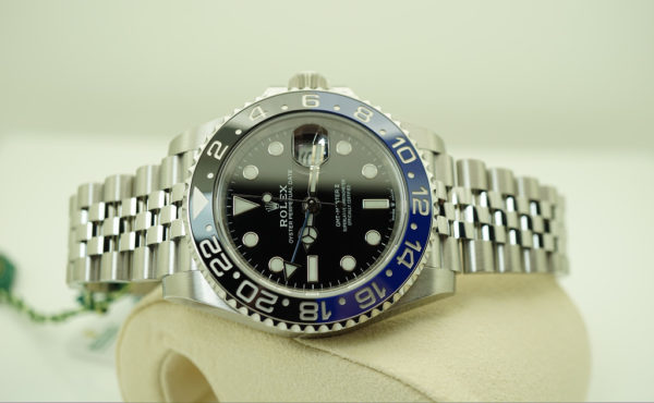 BRAND NEW Rolex 126710BLNR GMT MASTER 2 BLACK BLUE JUBILEE BAND 2020 COMPLETE SET