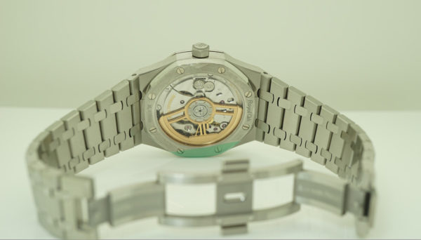 Audemars PIGUET ROYAL OAK 15500ST BLACK DIAL 2019 WARRANTY FULL SET