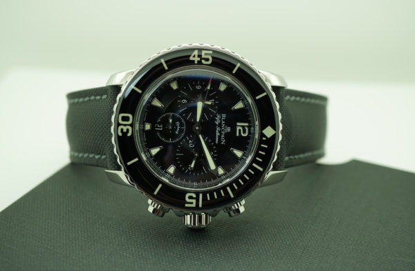Blancpain FIFTY FATHOMS FLYBACK CHRONOGRAPH 5085F STEEL 45MM COMPLETE SET - Image 9