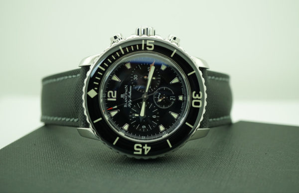 Blancpain FIFTY FATHOMS FLYBACK CHRONOGRAPH 5085F STEEL 45MM COMPLETE SET - Image 10