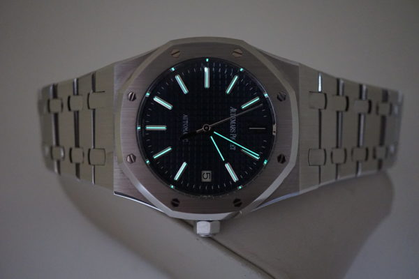 Audemars PIGUET ROYAL OAK 15300ST BLUE DIAL 39MM H SERIES BOXES PAPER - Image 12