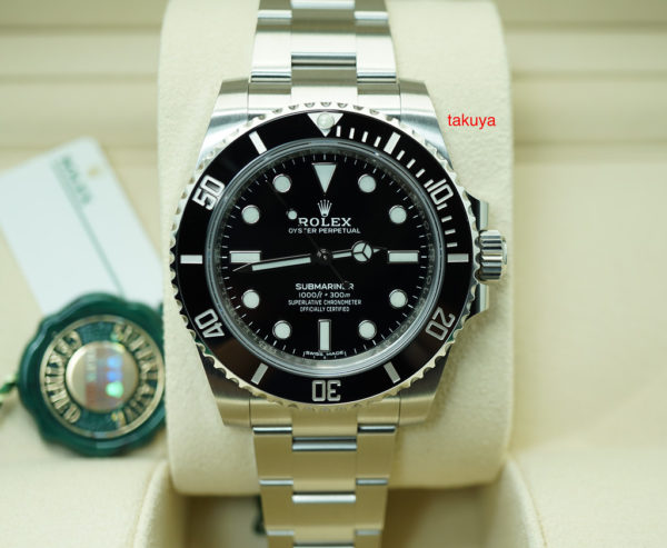 BRAND NEW Rolex 114060 SUBMARINER CERAMIC NO DATE RANDOM SERIAL 2020 FULL SET