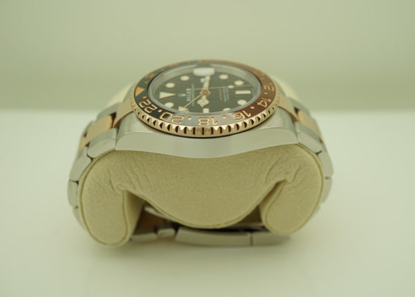 Rolex 126711CHNR GMT MASTER II 18K RG STEEL ROOTBEER 2019 WARRANTY COMPLETE SET - Image 4