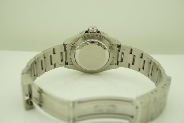 Rolex 16610LV KERMIT GREEN SUBMARINER FLAT 4 MARK 1 DIAL F SERIAL 2003 FULL SET - Image 11