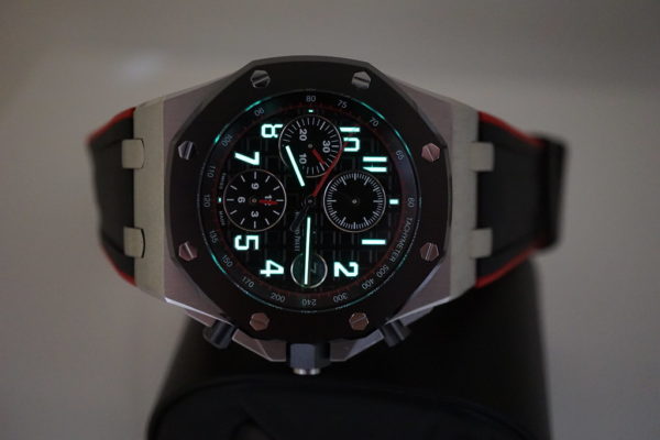 Audemars PIGUET ROYAL OAK OFFSHORE CERAMIC BEZEL DARK KNIGHT 26470SO 2019 - Image 10