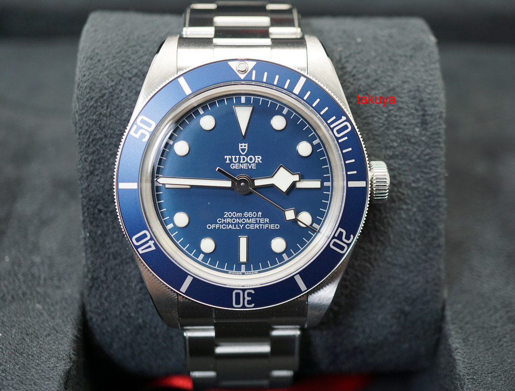Tudor black bay 39mm blue clearance