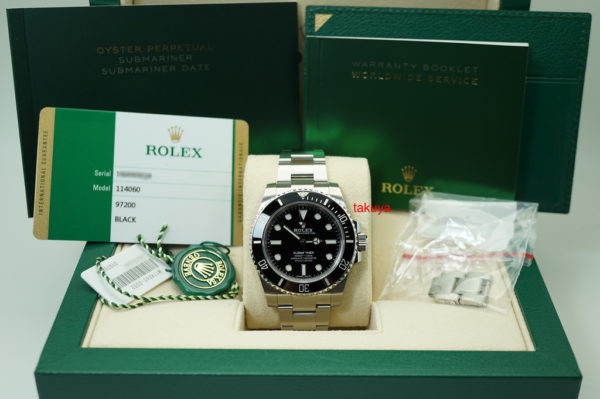 Rolex 114060 SUBMARINER CERAMIC NO DATE 2020 WARRANTY COMPLETE SET - Image 2