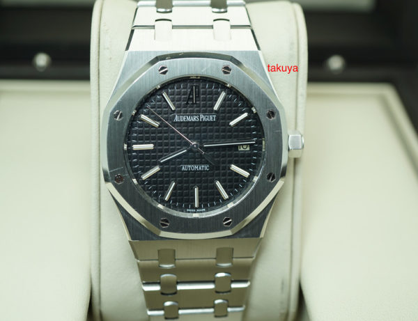 Audemars PIGUET ROYAL OAK 15300ST BLACK DIAL G SERIAL 39MM FULL SET