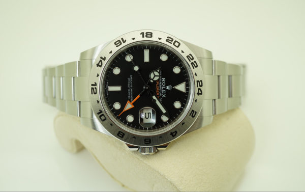 Rolex 216570 EXPLORER II 42MM BLACK DIAL RANDOM SERIAL 2019 WARRANTY FULL SET - Image 9