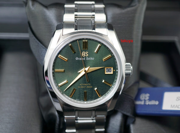 BRAND NEW GRAND SEIKO Four Seasons SUMMER HI-BEAT SBGH271 GREEN DIAL 2020 FULL SET
