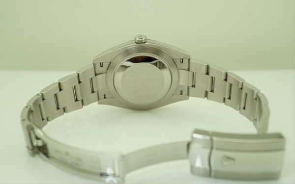 Rolex 126334 DATEJUST 41 FLUTED BEZEL BLUE STICK DIAL OYSTER 2019 FULL SET - Image 8