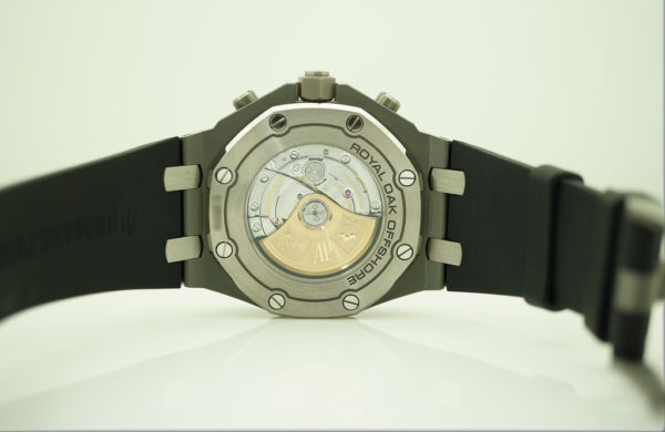 Audemars PIGUET ROYAL OAK OFFSHORE GHOST TITANIUM GREY CERAMIC 26470 EXTRA STRAP - Image 6